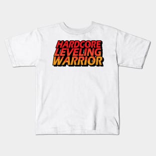 hardcore leveling warrior Kids T-Shirt